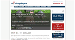 Desktop Screenshot of expert1031.com